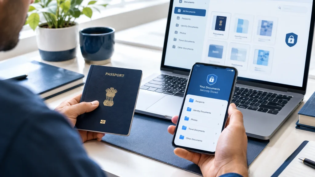 Step-by-step process for accessing and downloading passport-related documents online
